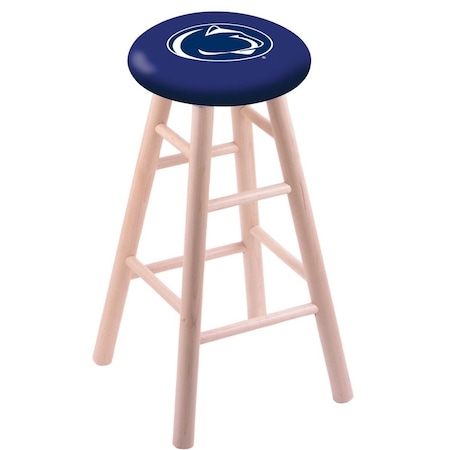 Maple Counter Stool,Natural Finish,Penn State Seat
